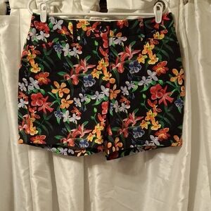 Lands End Floral Women's Shorts 10p 💘💘💘💘